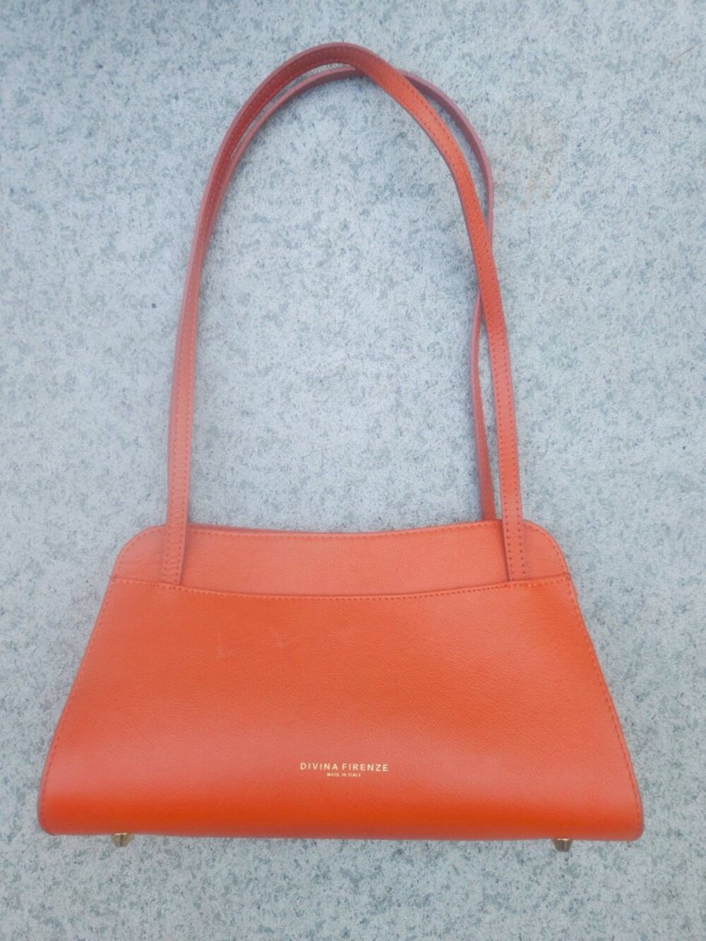 Divina Firenze Genuine Leather Shoulder Bag, Made in Italy